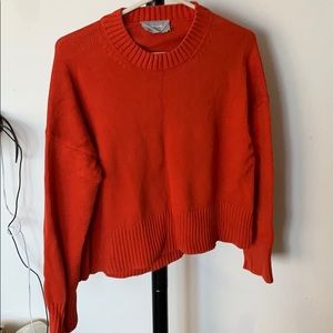 Everlane Red Crewneck Sweater
